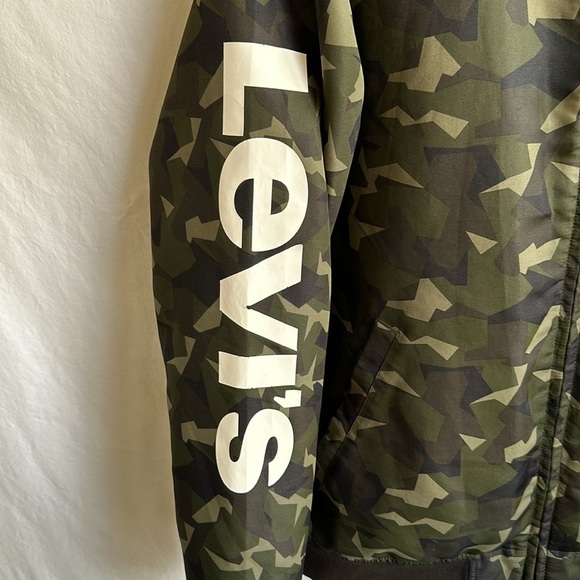 Levi’s camo men’s bomber jacket, size M - Picture 6 of 11